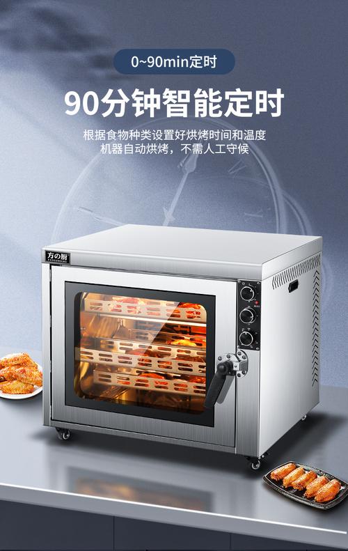 方厨商用电焗炉烤箱窑鸡专用炉烤鸡炉旋转自动电热烤